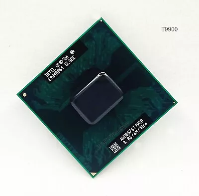 Intel Core 2 Duo T9900 CPU Dual-Core 3.06GHz 6MB 1066 SLGEE Socket P Processor • $33.29