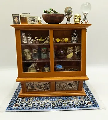 Dollhouse Miniatures 1/12 Scale Witch Display Case • $60