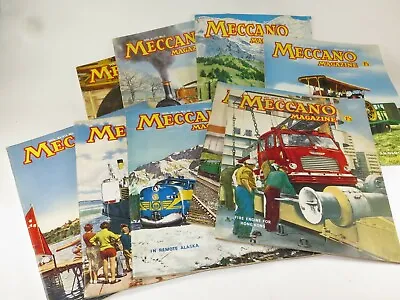 VINTAGE MECCANO MAGAZINE 1961 - 1964 Choose From Selection • $10.63