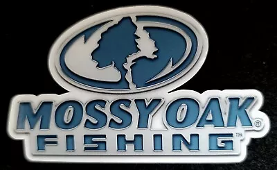 Mossy Oak Fishing Sticker  Fishin3 Time  3/4 X 2 1/4  Glossy Thick  Outdoor Use  • $3.30