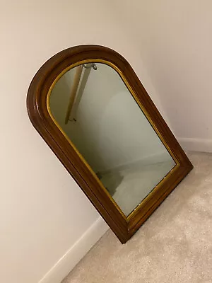 Antique Wall Mirror Mahogany • $150