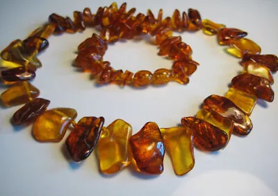 Genuine Beautiful Baltic Amber Necklace  • $12.95