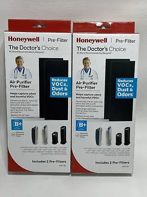 £26.83 • Buy 2X Honeywell Air Purifier Pre-Filter B Plus HRF-B2 Replacement Filter 2 Pack