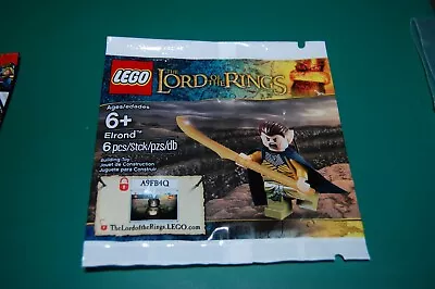 Lego Elrond 5000202 Polybag The Lord Of The Rings Minifigure NEW SEALED • $54.95