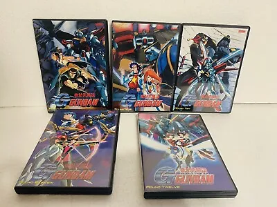 Bandai G Gundam Mobile Fighter Rounds 8-12 DVD Set Anime Japanese Eng • $38.99