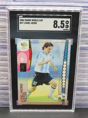 2006 Panini World Cup Germany Lionel Messi #47 SGC 8.5 Argentina • $0.99