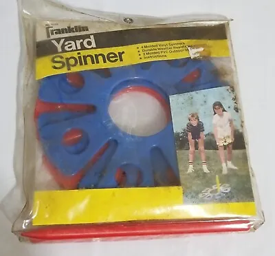 Vintage Franklin Yard Spinner Game Lawn Toss Plastic Original Package • $7.99