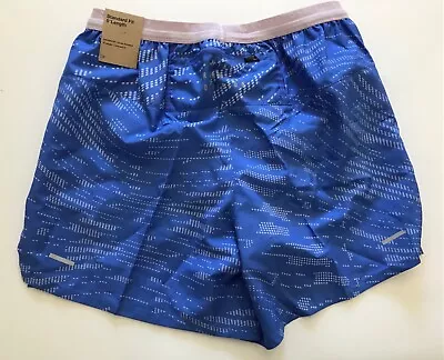 Nike Men’s Running Shorts 5” Length Move To Zero DM4767 432 Blue Size M • $42.99