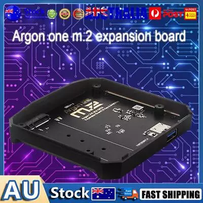 Argon ONE Case M.2 Expansion Board SSD Connected For Raspberry Pi 4B • $33.22