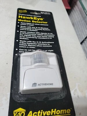 $13.49 • Buy X10 MS13A Hawkeye Motion Detector For X10 Home Automation Security Systems. NEW!