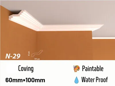 Xps Coving Moulding Cornice Lightweight Best Price - N29 • £9.99