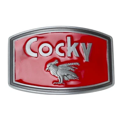 $9.99 • Buy Cocky Belt Buckle Western Cowboy Native American Motorcyclist Metal Rock Punk