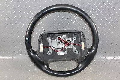 94-96 Corvette C4 Black Leather Driver Steering Wheel Assembly OEM Factory • $184.99