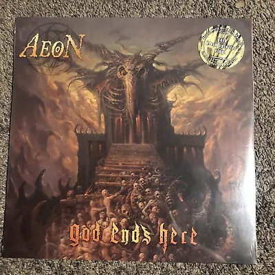 Aeon - God Ends Here (Vinyl) 12  LP ALBUM HEAVY METAL 2021 METAL BLADE RECORDS • $18.99