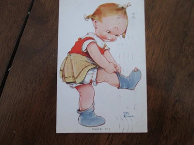 £2 • Buy Mabel Lucie Attwell Postcards Darn It
