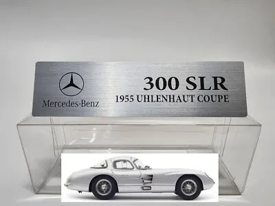 1/18 Mercedes-Benz 300SLR 300SL TARGA FLORIO Metal Name Plate Plaque For CMC • $7.50