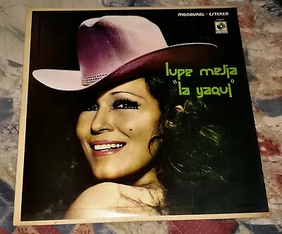 Lupe Mejia  La Yaqui  Texmex Rancheras Regional Rare Lp Vg+ • $9.99