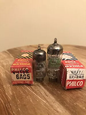 $9.99 • Buy Victor 6AG5 Vacuum Tube + Curtis Mathes 6EJ7/EF-184 Vacuum Tube - Untested As Is