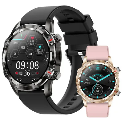 $69.98 • Buy Sport Women Men Fitness Smart Watch Bluetooth Call Tracker Heart Rate Waterproof