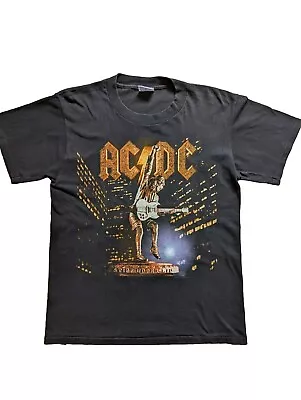 AC/DC 2000 Stiff Upper Lip Concert World Tour T-Shirt Medium Single Stitch VTG • £59.99