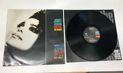 Janet Jackson - Control - The Remixes Vinyl Album LP-UK 1987    • £8.99