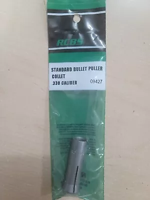 RCBS  Bullet Puller Collet 338 Cal Mpn 9427 NIP.  09427. 338 Win Mag Lapua RUM • $18.99