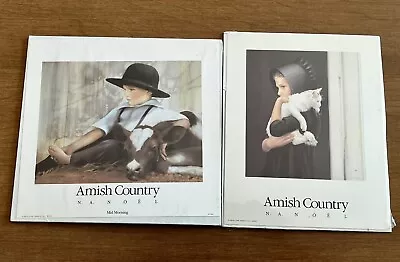 N A Noel Art Prints Amish Children With Farm Animals Original Package • $25