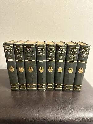 Mark Twain Book Set Lot Of 8 Authorized Editions Collier • $80