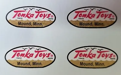 Tonka Truck Oval Logo Decal 1958-1961 Vinyl Peel And Stick • $6