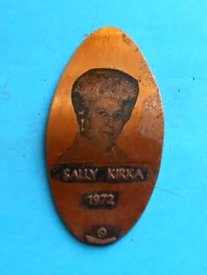 Sally Kirka At ANA Convention Elongated Penny USA Cent 1972 Copper Souvenir Coin • $1.99