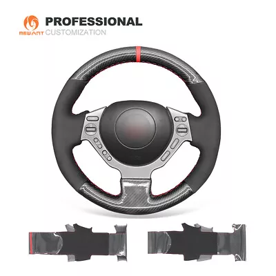 Black Synthetic Suede Steering Wheel Cover For Nissan GTR GT-R (Nismo) 2009-2016 • $111.18