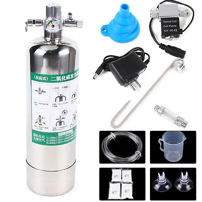 Aquarium Co2 Generator System Kit 🔥 Carbon Dioxide Reactor Cylinder Plants DIY! • $76