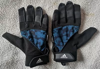 Mens Adidas Performance Gloves Climacool Cycling CrossFit Weight Lifting Medium • £10