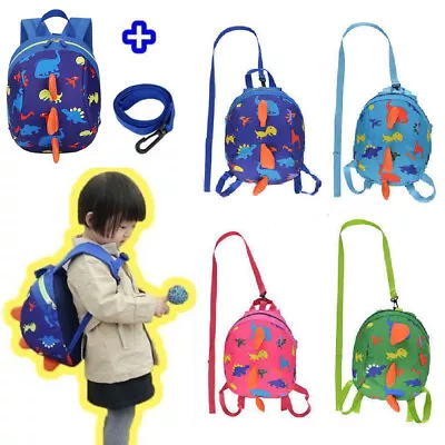 £3.99 • Buy Cartoon Kids Baby Toddler Safety Harness Backpack Security Strap Bag With Reins