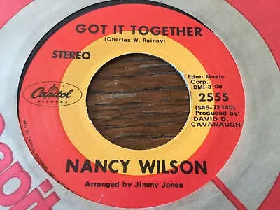 Nancy Wilson~got It Together ~ 1969 Capitol 2555 🕺  🕺  • £3.50