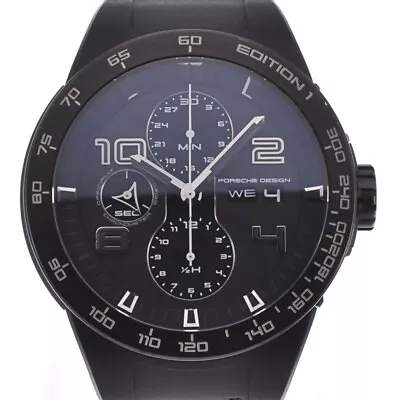 With Paper Porsche Design Flat Six 6341.13.44.1169 Quartz Men's Watch C#130799 • $2309.30