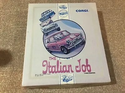 £65 • Buy Corgi The Italian Job 97713  Boxed  Corgi TV Related Corgi Cars 