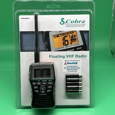 Cobra MR HH150 Waterproof Walkie Talkie Radio For Boat Marine VHF NOAA #19 • $0.99