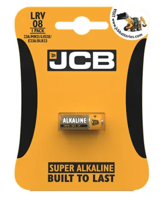 NEW JCB LRV08 MN21/23A/E23A Super Alkaline Batteries 12V Longest Expiry Date • £2.29