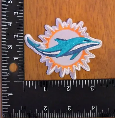 Miami Dolphins Football Iron On Embroidered Patch • $4.85
