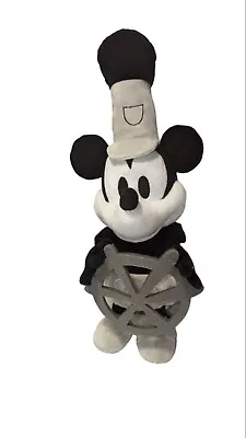 Disney Mickey Mouse 90th Singing Moving Steamboat Willie Plush Sound • $18