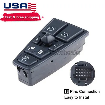 For Volvo Truck FH12 FM VNL 20752918 New Power Master Control Window Switch • $21.29