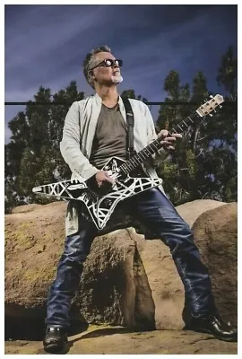 Eddie Van Halen Poster 24x36 Inch Photo Very Rare Print Wall Art Print - EVH011 • $19.97