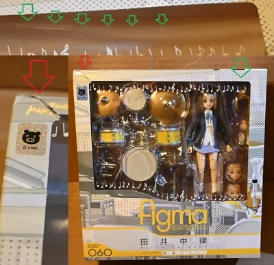 Figma #060 K-ON! Ritsu Tainaka (School Uniform Ver.) USED FIGURE SEE DESCRIPTIO • $70