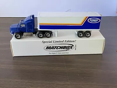 Matchbox Convoy Ford Aeromax Box Truck “Schmidt Baking” See Description • $23.45