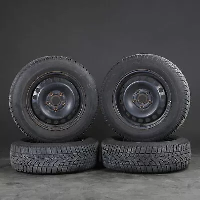 $138.09 • Buy 15 Inch Winter Tyres VW Golf 5 V 6 VI 1K0601027T Dunlop Steel Rim