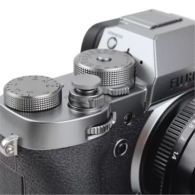 $9.97 • Buy 2x Silver Gray Soft Shutter Release Button F Fujifilm X-PRO2 X-PRO1 X100F X100T 