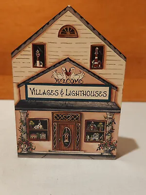 Lot Of 14 Town Wood Blocks Brandywine Woodcrafts • $37.99