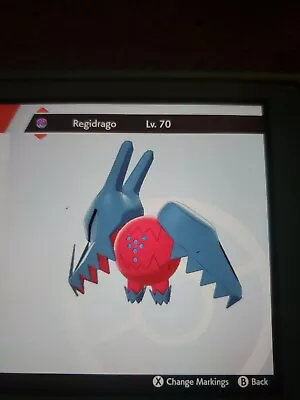 Pokemon Sword And Shield ✨shiny✨ Legendary Regidrago With Master Ball! • $1