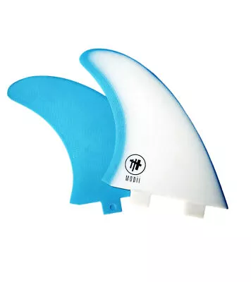 Surf Finsmodii - Twinnie 2tone Fins - Fcs Twin White/blue • $72